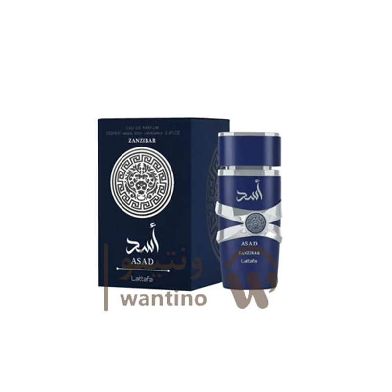 عطر ادکلن مردانه لطافه اسد زنگبار (Lattafa Asad Zanzibar)