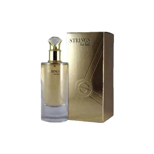 عطر ادکلن زنانه فراگرنس ورد استرینگز فور هر (FRAGRANCE WORLD Strings for her) حجم 100 میل