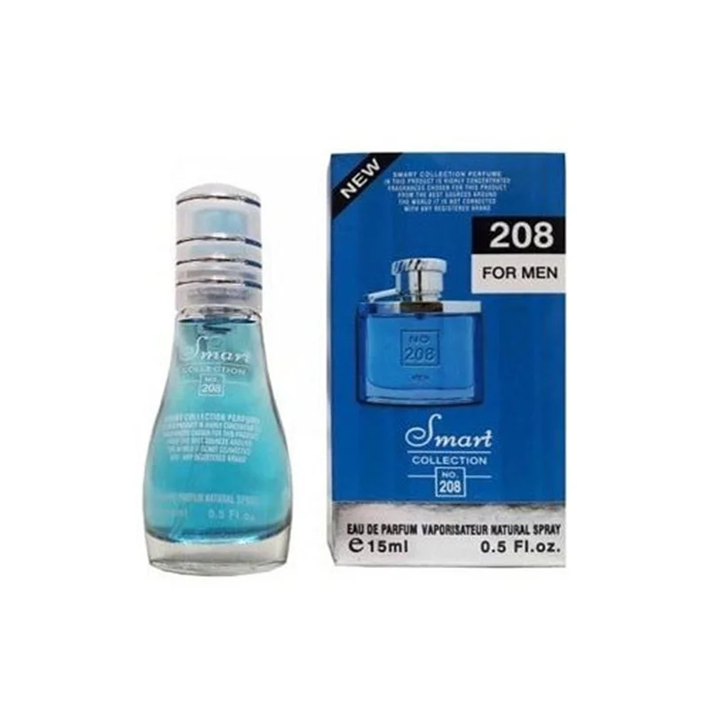 عطر مردانه دانهیل آبی اسمارت کالکشن کد 208 حجم 15 میل Smart Collection Dunhill Desire Blue