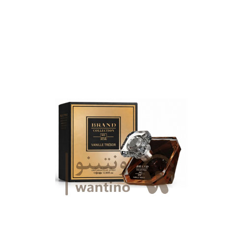 عطر ادکلن لانکوم لا نویت ترزور وانیل نویر زنانه برند کالکشن کد 212 (Brand Collection Lancome La Nuit Trésor Vanille Noire) حجم 25 میل