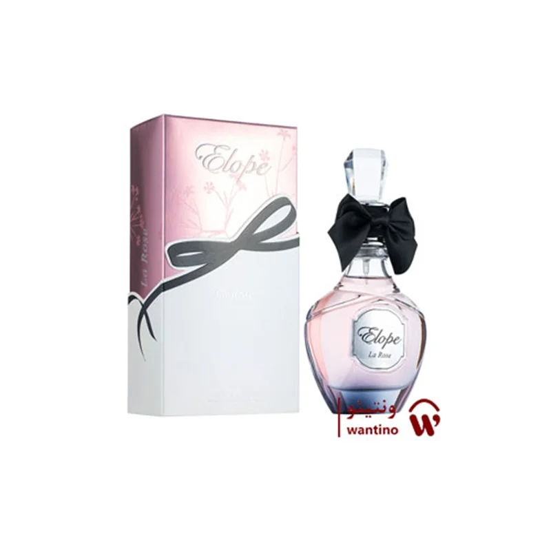 عطر ادکلن زنانه فراگرنس ورد الوپی لا رز (Fragrance World Elope La Rose)