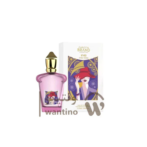 عطر ادکلن زنانه زرجوف کازاموراتی لاتوسکا برند کالشکن کد 453 (Brand Colletion Xerjoff Casamorati La Tosca) حجم 25 میل