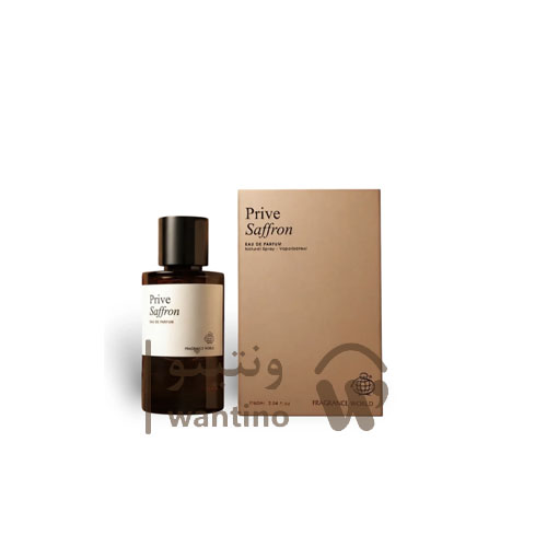 عطر ادکلن میسون کریولی سفران سکرت فراگرنس ورد (Fragrance World Maison Crivelli Safran Secret)